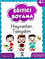 Ktb Kivi Eğitici Boyama Hayvanları Tanıyalım - 1