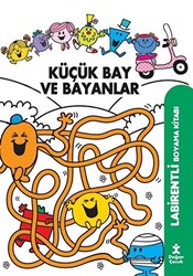 Küçük Bay Ve Bayanlar Labirentli Boyama Kitabı - 1