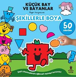 Küçük Bay ve Bayanlar Şekillerle Boya - 1