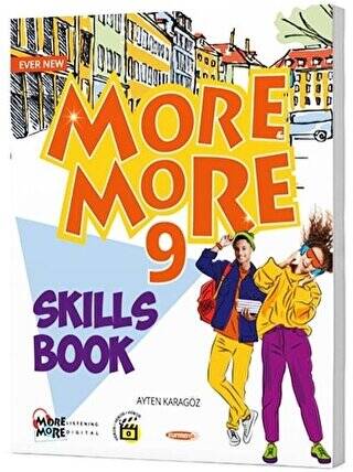 Kurmay ELT Yayınları More and More English 9 Skills Book - 1