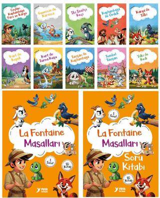 La Fontaine Masalları 10 Kitap - 1