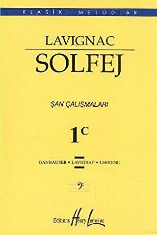 Lavignac Solfej 1C - Küçük Boy - 1