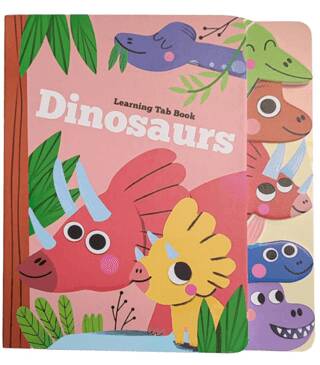 Learning Tab Book: Dinosaurs - 1