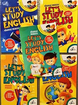 Let’s Study English Eğlenceli İngilizce 5 Kitap takım - 1