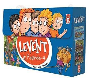 Levent İz Peşinde 4 Set 5 Kitap - 1