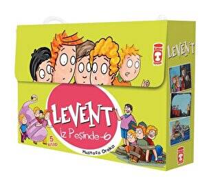 Levent İz Peşinde 6 Set 5 Kitap - 1