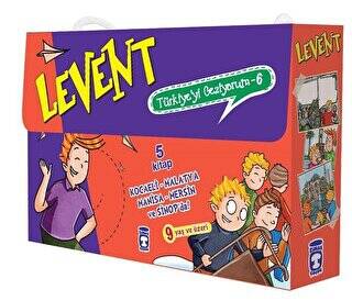 Levent Türkiye`yi Geziyorum 6 Set 5 Kitap Takım - 1