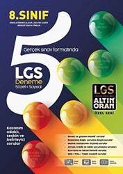 Lgs 5 Sözel - 5 Sayısal Deneme - 1