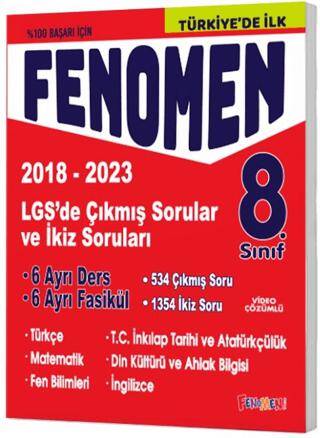 LGS 8. Sınıf Çıkmış Sorular ve İkiz Soruları Seti 2018-2023 6 Kitap - 1