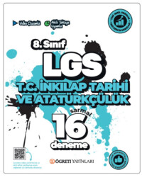 LGS 8. Sınıf T.C. İnkilap Tarihi ve Atatürkçülük Sarmal 16 Deneme - 1