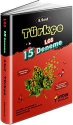 LGS 8. Sınıf Türkçe 15 Deneme - 1