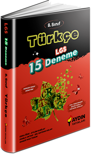 LGS 8. Sınıf Türkçe 15 Deneme - 1