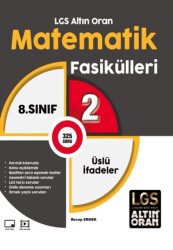 LGS Altın Oran Matematik Fasikülleri 2 Üslü İfadeler - 1