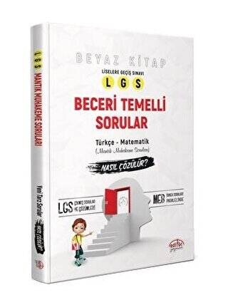 LGS Beceri Temelli Sorular Beyaz Kitap - 1