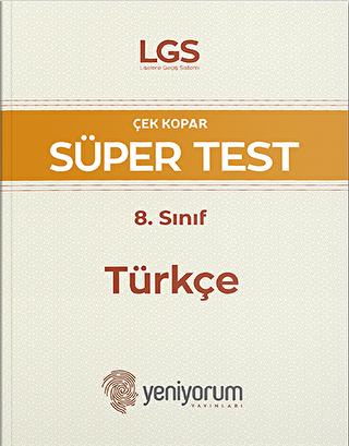 LGS Çek Kopar Süper Test 8. Sınıf Türkçe - 1