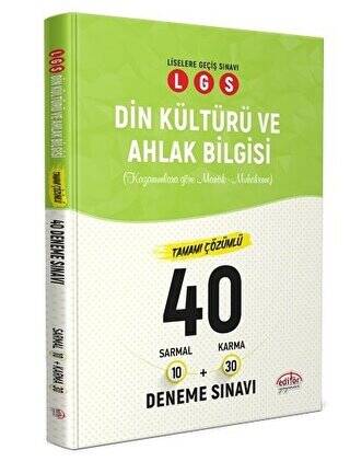 LGS Din Kültürü 40 Branş Denemesi Nasıl Çözülür - 1