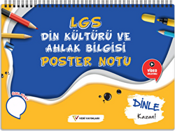 LGS Din Kültürü ve Ahlak Bilgisi Poster Notu - 1