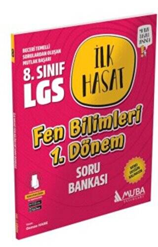 LGS Fen Bilimleri İlk Hasat Soru Bankası 1.Dönem Muba Yayınları - 1