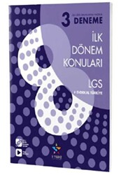 LGS İlk Dönem Konuları 3`Lü Deneme - 1