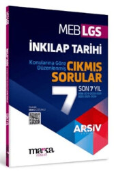 LGS İnkılap Tarihi Konularına Göre Düzenlenmiş Son 7 Yıl Çıkmış Sorular - 1