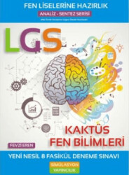 LGS Kaktüs Fen Bilimleri Yeni Nesil 8 Fasikül Deneme Sınavı - 1