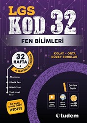 LGS Kod 32 Fen Bilimleri Tudem Yayınları - 1