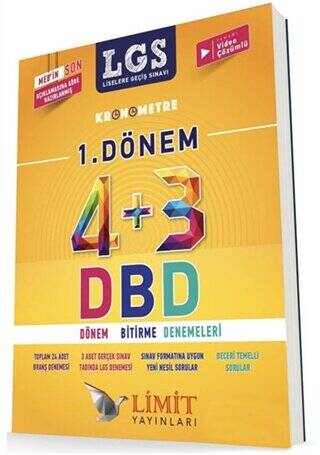 LGS Kronometre 1. Dönem 4+3 Dönem Bitirme Denemeleri - 1