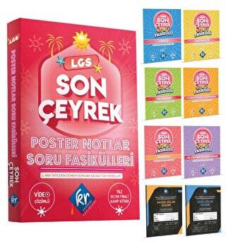 LGS Son Çeyrek Poster Notlar Soru Fasikülleri 4. Çeyrek - 1