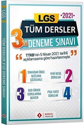 LGS Tüm Dersler 3`lü Deneme - 1