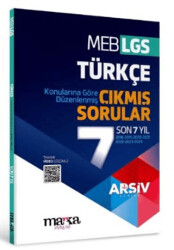 LGS Türkçe Konularına Göre Düzenlenmiş Son 7 Yıl Çıkmış Sorular - 1