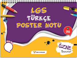 LGS Türkçe Poster Notu - 1