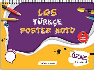 LGS Türkçe Poster Notu - 1