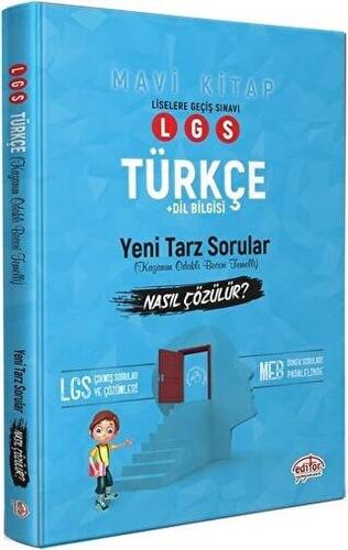 LGS Türkçe Yeni Tarz Mantık Muhakeme Soruları Nasıl Çözülür Mavi Kitap - 1