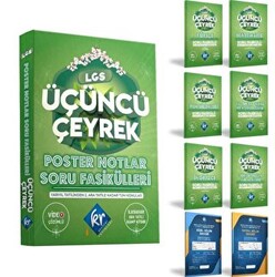 LGS Üçüncü Çeyrek Poster Notlar Soru Fasikülleri 3. Çeyrek - 1