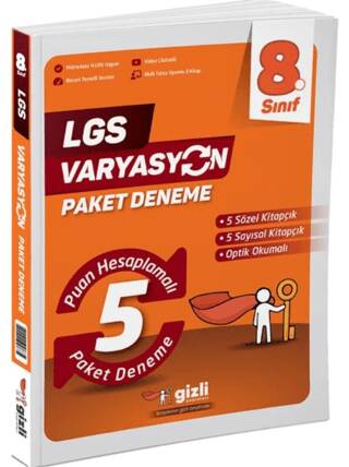 Lgs Varyasyon 5 Li Paket Deneme - 1