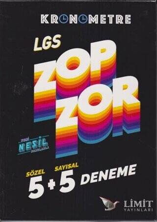 LGS Zop Zor 5 Artı 5 Deneme - 1