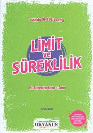 Limit ve Süreklilik - 1