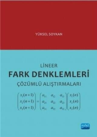 Lineer Fark Denklemleri Çözümlü Alıştırmaları - 1