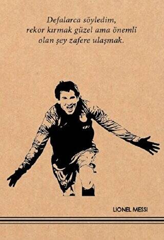 Lionel Messi Kraft Defter - 1