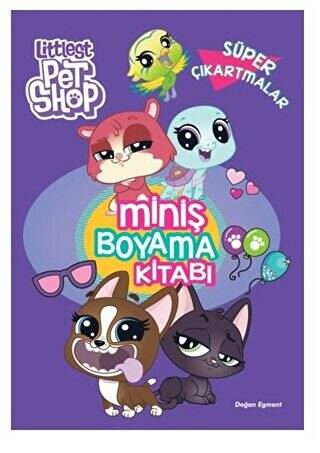 Littlest Pet Shop Miniş Boyama Kitabı Süper Çıkartmalar - 1