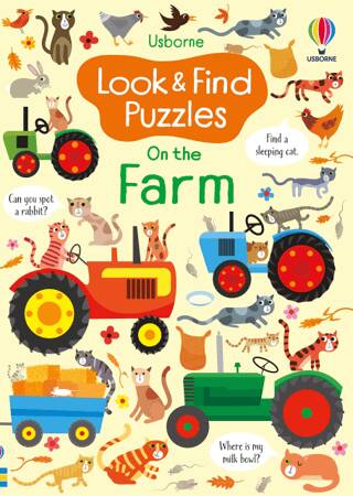 Look and Find Puzzles: On the Farm - 1