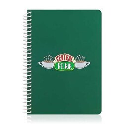 Mabbels Friends Central Perk Yeşil Butik Defter - 1