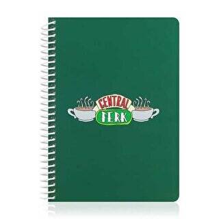 Mabbels Friends Central Perk Yeşil Butik Defter - 1