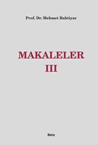 Makaleler 3 - 1