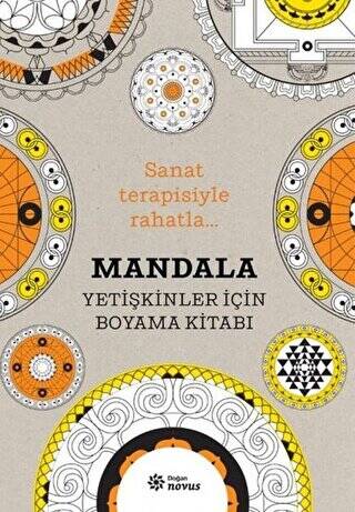 Mandala - Yetişkinler İçin Boyama Kitabı - 1