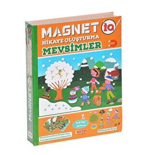 Manyetik Magnet Hikaye Oluşturma Mevsimler - 1