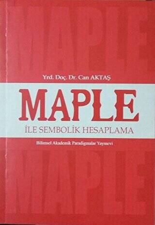 Maple ile Sembolik Hesaplama - 1