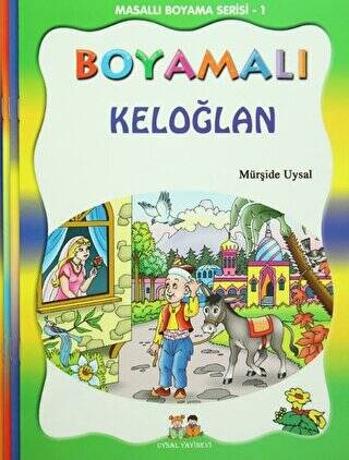 Masallı Boyama Serisi 4 Kitap Takım - 1