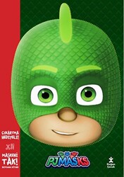 Maskeni Tak - Pjmasks Kertenkele Çocuk Boyama Kitabı - 1