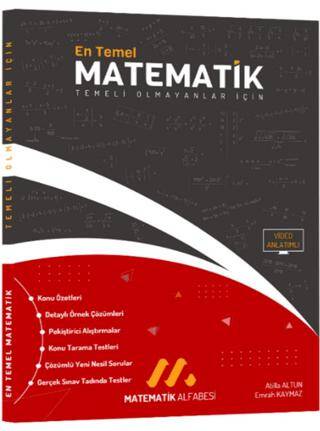 Matematik Alfabesi En Temel Matematik - 1